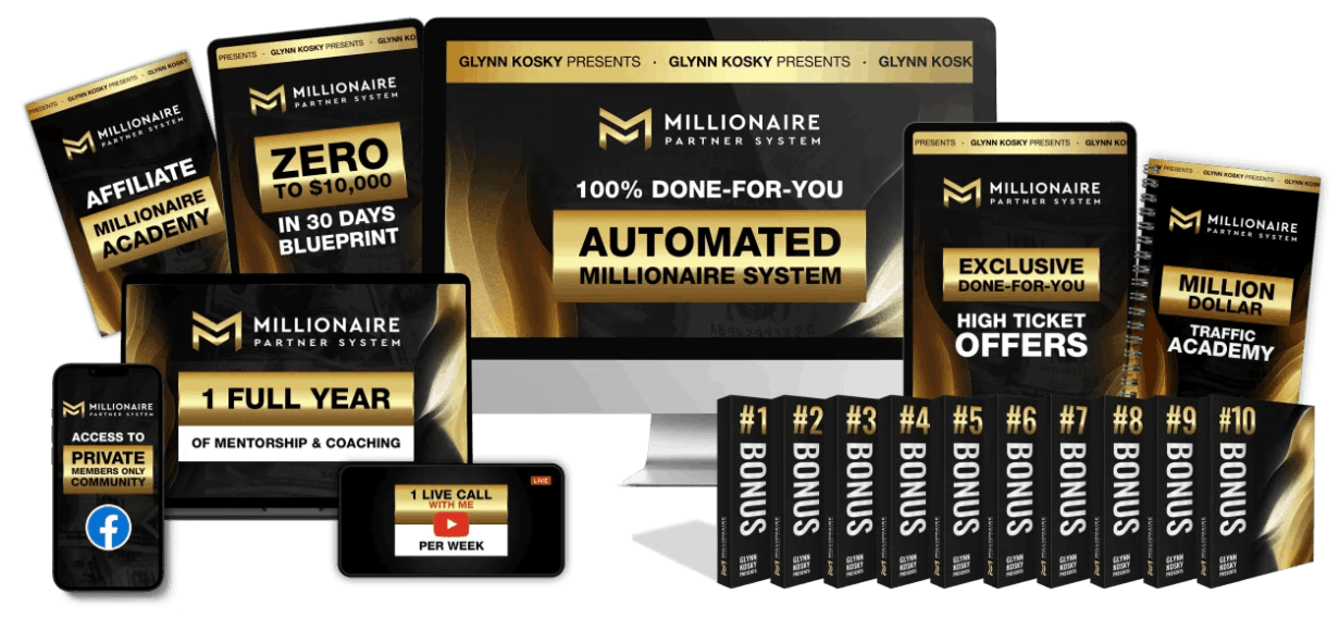 Master affiliate marketing: Choose Millionaire Partner System.
