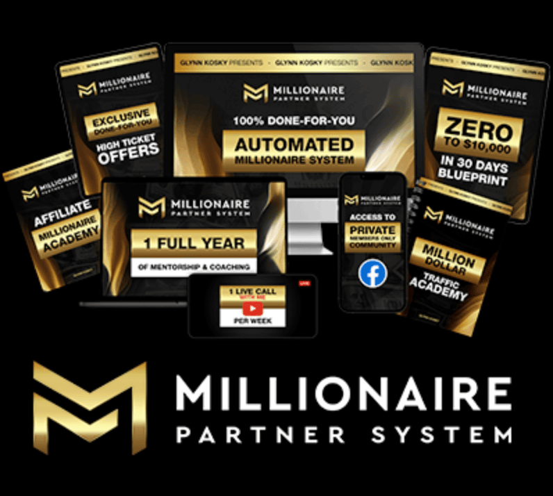 Tired of the 9-5 grind? Millionaire Partner System helps.